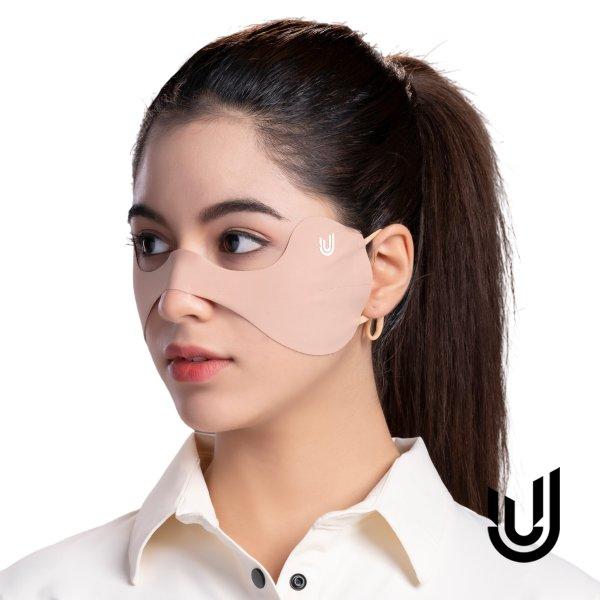 **CLEARANCE** U2 SPORTS PERFECT UV PROTECT MASK NABIE MASK 1EA 유투스포츠 나비마스크 1EA DARK SPOT CARE 기미 관리 골프 마스크 - Image 2