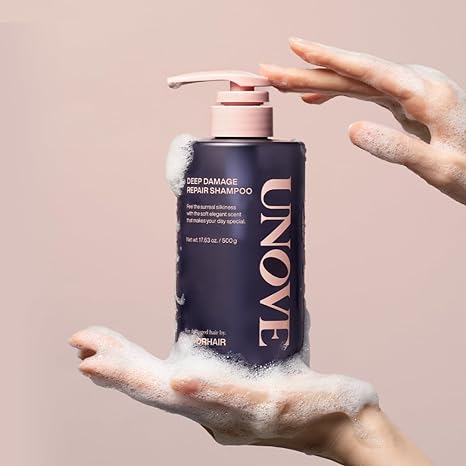 UNOVE Deep Damage Repair Shampoo 17.63 oz. / 500g 어노브 딥 데미지 리페어 샴푸 17.63oz. / 500g - Image 6