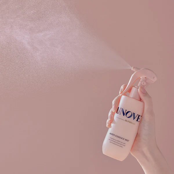 UNOVE WATER ESSENCE MIST 200ml + 30ml 어노브 단백질 워터 에센스 미스트 200ml + 30ml (수분 에센스, 단백질 워터 미스트) - Image 4
