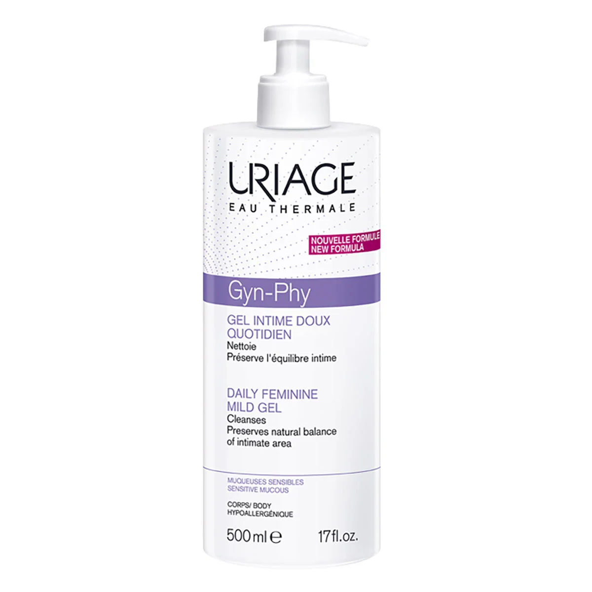 URIAGE Gyn-Phy Daily Feminine Mild Gel 500ml+50ml*2 유리아쥬 진피 데일리 여성청결제 500ml+50mlx2 - Image 2