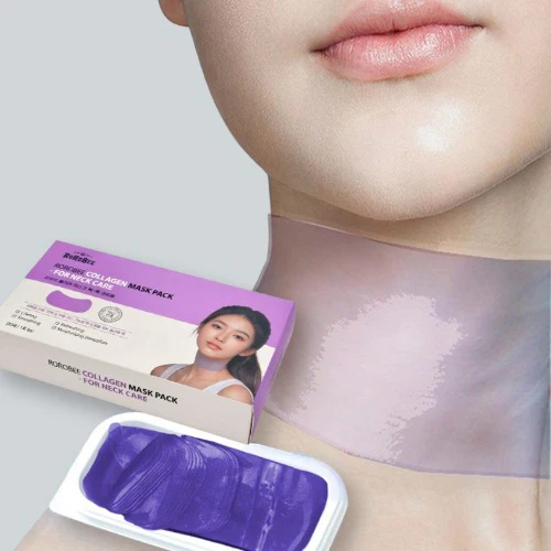 Loloskinny Neck Jelly Mask 30 Sheets 로로스키니 "목" 젤리 마스크 30매입 대용량 하이드로겔 콜라겐 목 주름 리프팅 팩 30매 미백 주름개선 기능성 볼륨 넥 마스크 - Image 5