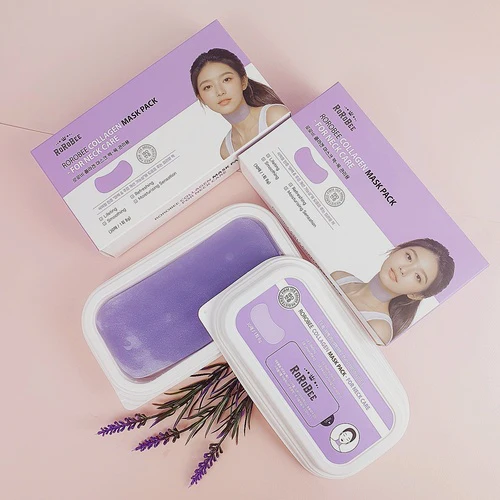 Loloskinny Neck Jelly Mask 30 Sheets 로로스키니 "목" 젤리 마스크 30매입 대용량 하이드로겔 콜라겐 목 주름 리프팅 팩 30매 미백 주름개선 기능성 볼륨 넥 마스크 - Image 7