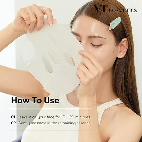VT CICA X HYALON CICA DAILY SOOTHING MASK 350g x 30ea 브이티 코스메틱 시카 X 히알론 데일리 수딩 마스크 30매입 - Image 5