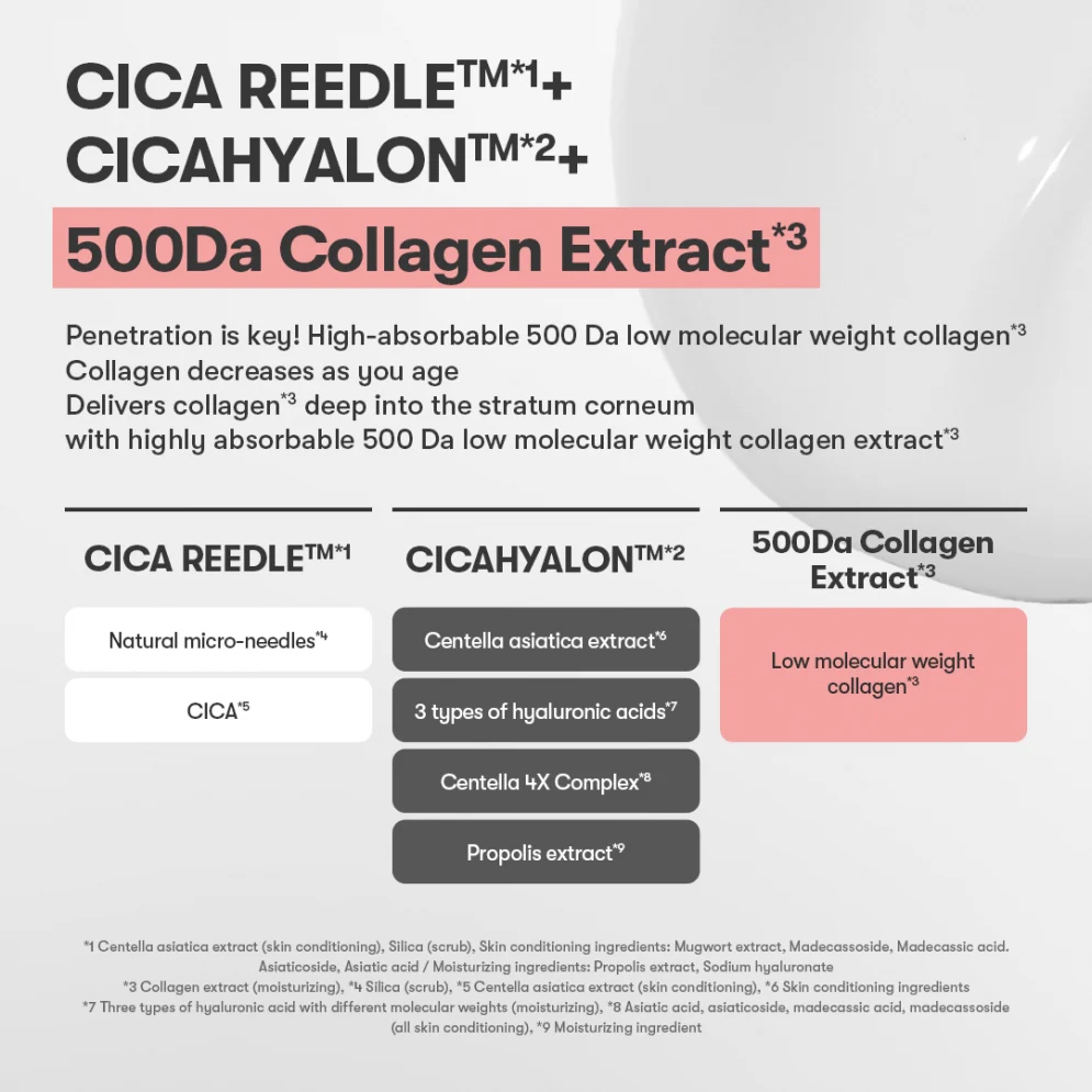 VT Cosmetics Collagen Reedle Shot 100 50ml 브이티 코스메틱 콜라겐 리들샷 100 50ml - Image 5