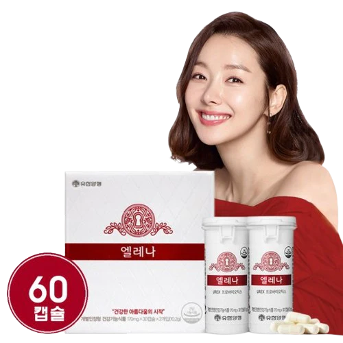 YUHAN ELENA (PROBIOTICS FOR VAGINAL HEALTH OF THE WHOLE FAMILY) 60 CAPSULE (30 CAPSULE X 2EA) 유한양행 엘레나 60캡슐 (30캡슐x2개입)